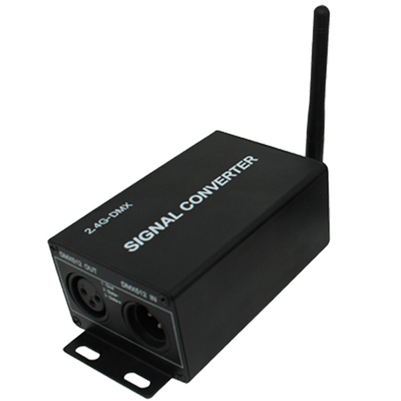DMX2400 2.4G-DMX Signal Transceiver Converter, DMX512 Wireless Signal Repeater